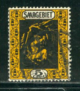 Saar - Scott # 100, used