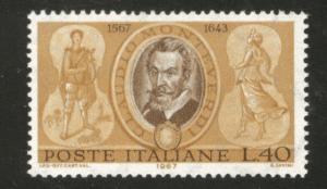 Italy Scott 957 MNH** 1967 composer Monteverdi