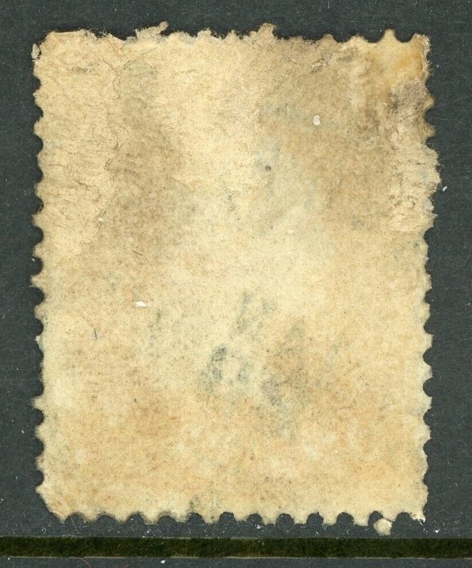 USA 1861 Washington 3¢ Rose Scott #65 VFU R317