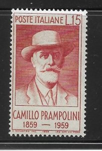 Italy 772 Camillo Prampolni MNH Light Gum Toning (z2)