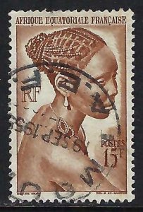 French Equatorial Africa 182 VFU I800