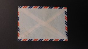 1950s China Airmail Cover Tientsin to Stockholm Sweden National Machinery