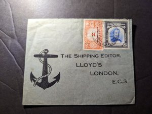 1954 Colombia Cover Santa Marta to London EC3 England