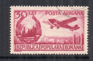 Romania 1948 Early Issue Fine Used 30L. NW-230303