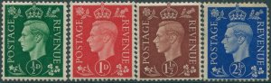 Great Britain 1937 SG462-466 KGVI (4) MLH (amd)