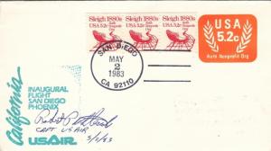 1983, 1st Flt., USAIR Airlines, San Diego, CA, See Remark (29317)