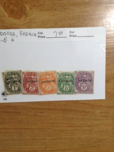 Andorra-French  # 1-5  MH