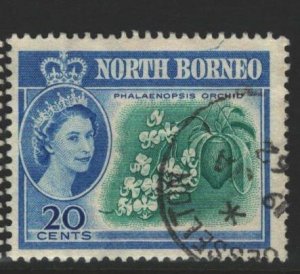 North Borneo Sc#286 Used