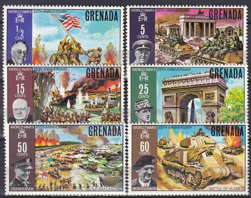 Grenada #373-8 MNH CV $8.75   (Z7853)