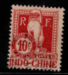 French Indo-China Scott J8 Used Postage Due stamp