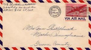 United States, U.S. A.P.O.'s, Transport Issue, Airmail, Pennsylvania