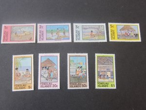 Tokelau 1976 Sc 49-56 set MNH