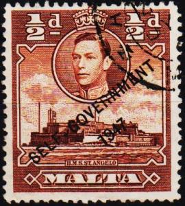 Malta. 1948  1/2d S.G.235  Fine Used