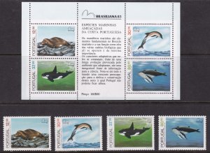 Portugal, Fauna, Animals, Marine Mammals MNH / 1983