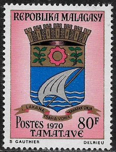 Malagasy Rep #439 MNH Stamp - Coat of Arms - Tamatave