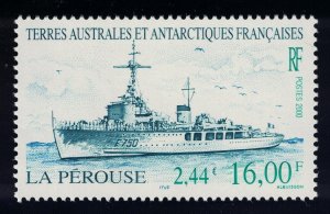 FSAT TAAF 'La Perouse' supply frigate 2000 MNH SG#435 MI#428