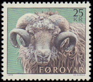 Faroe Islands #42, Complete Set, 1979, Animals, Never Hinged