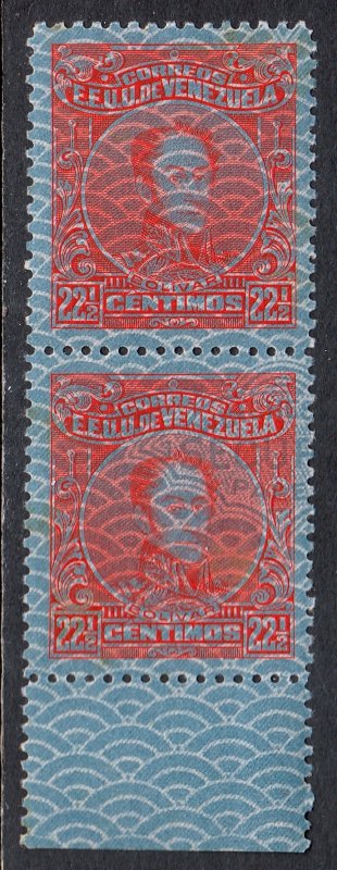 Venezuela - Scott #297 - Pair - MNH - Toning specks - SCV $7.00