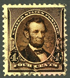 U.S. #222 USED