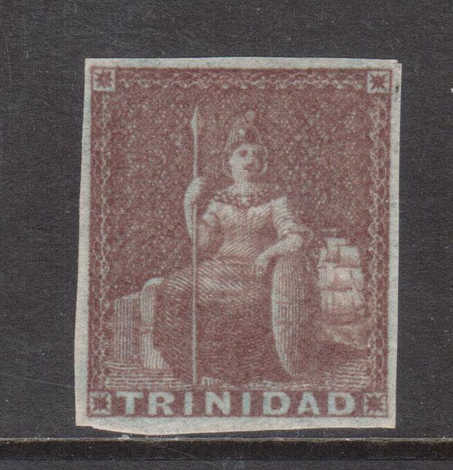 Trinidad #1a Very Fine Mint + Original Gum Lightly Hinged