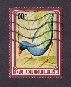 Burundi     585f      used        brown frame      CV $75.00       Birds
