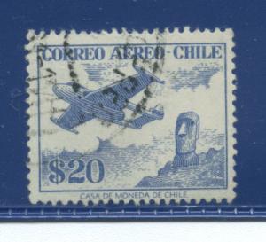 Chile C185  F-VF  Used