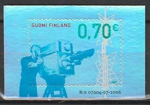 2007 Finland - Sc 1276 - MNH VF - 1 single - Television Broadcasting