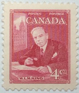 CANADA 1951 #304 Prime Ministers (William Lyon Mackenzie King) - MNH