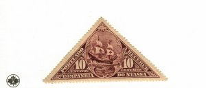 Nyassa #J7 MH ship triangle stamp