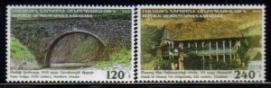 Armenia, Nagorno Karabakh #128-129  2016 issue  Sights of Karabakh set of 2 sta