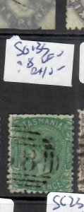 TASMANIA  (PP1606BB)  QV  2D  SG 133  #8  CANCEL    VFU 