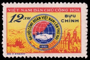 Viet Nam, Democratic Republic Scott 145 (1961) Mint NH NGAI VF C