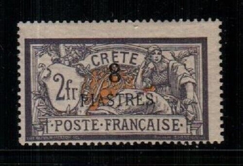 French Offices in Crete Scott 19 Mint NH [TH982]