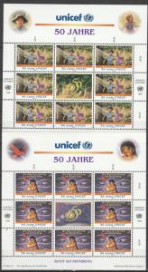 United Nations Vienna #210-11  MNH CV $12.00 (A4515L)