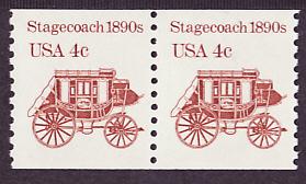2228 Stagecoach mint coil pair