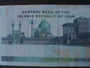 ​IRAN-CENTRAN BANK OF IRAN-20000 RIALS UN CIRCULATED BANK NOTE XF HARD TO FIND