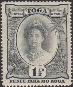 Tonga 1935 SG56 1½d Queen Salote MNH