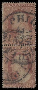 U.S. 1851-57 ISSUE 25  Used (ID # 90622)