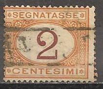 Italy #J4 Fine Used CV $25.00  (ST312)  