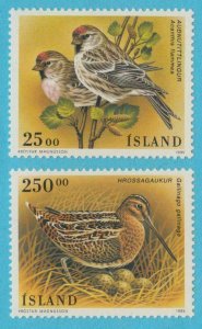 ICELAND 808 - 809  MINT NEVER HINGED OG ** NO FAULTS EXTRA FINE! - T912