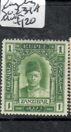 ZANZIBAR SULTAN 1R  SG 234A  MOG          P0629H