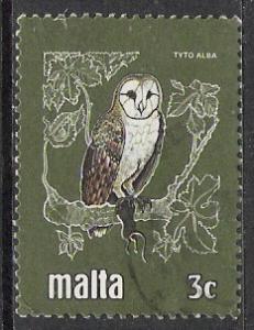 Malta #580 Barn Owl Used