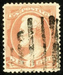 US Stamps # 208 Used XF Choice Used Neat Cancel 