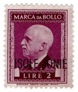 (I.B) Italy Revenue : Bollo 2L (Occupation of Ionian Islands) unlisted