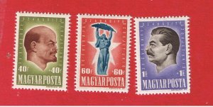 Hungary #B199-B201  MNH OG  Semi-Postal   Free S/H