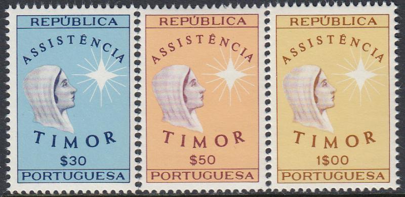 Timor RA17-9 MNH - Woman and Star