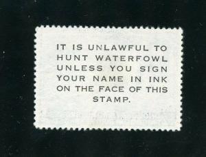 UNITED STATES DUCK STAMP SCOTT#RW17  MINT NO GUM--SCOTT VALUE $20.00