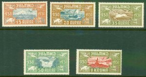 ICELAND C4-C8 MNH RL 4125 CV $510.00 BIN $275.00