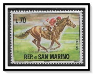 San Marino #630 Horses MNH