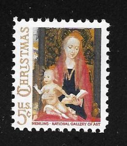 SC# 1321 - (5c) - Christmas Madonna & Child by Memling, MNH Single